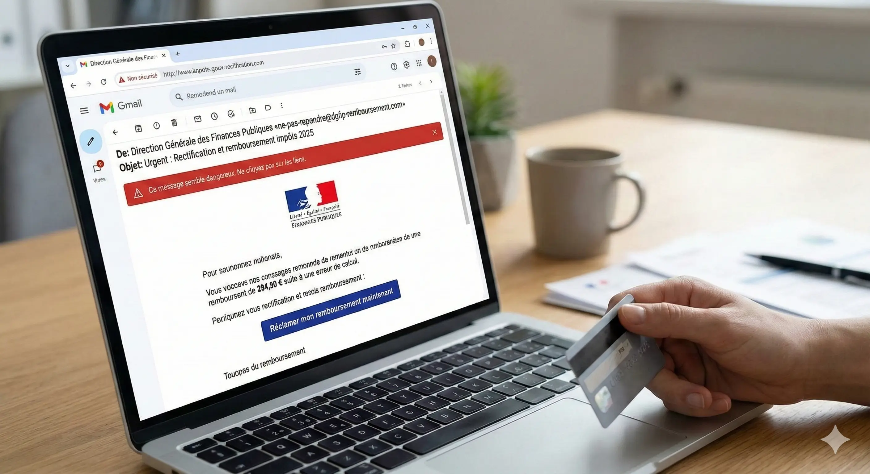 email de l ANTAI vous menaçant de majoration est une Fraude